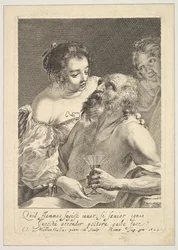Lot und seine Töchter, 1629