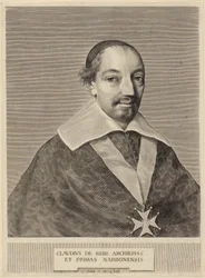 Porträt von Claude de Rebé, Erzbischof von Narbonne
