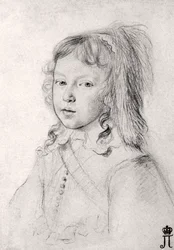 Porträt von König Ludwig XIV. als Kind