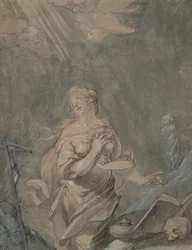 Die heilige Maria Magdalena im Gebet