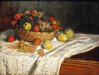 Äpfel und Trauben