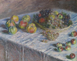 Äpfel und Trauben, 1880