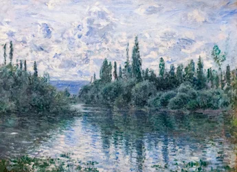 Arm der Seine bei Vétheuil