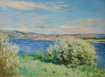 Ufer der Seine bei Vetheuil