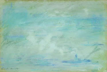 Boot auf der Themse, Nebeleffekt, 1901