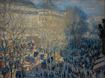 Boulevard des Capucines in Paris