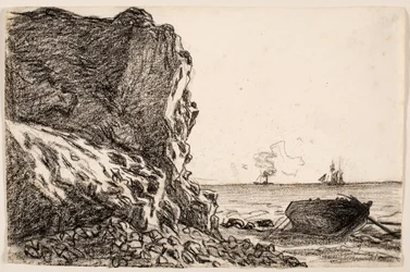 Kliffs und Meer, Sainte-Adresse