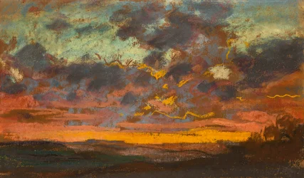Sonnenuntergang, ca. 1868