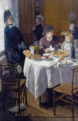 Das Mittagessen (Zustand nach der Restaurierung)