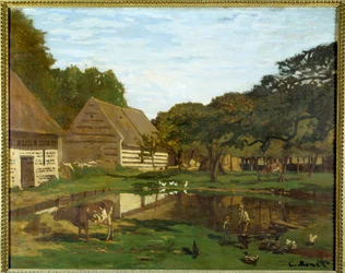 Bauernhof in der Normandie (im Pays de Caux)