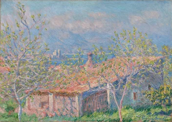 Gärtnerhaus in Antibes, 1888.