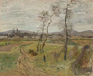 Gennevilliers-Ebene; La Plaine de Gennevilliers, 1877