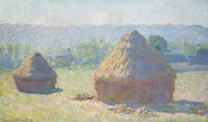 Heuschober, Ende des Sommers