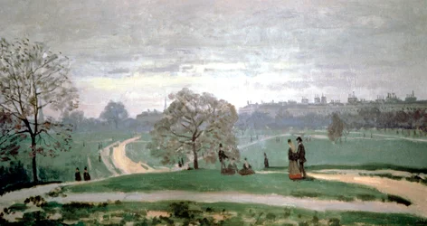 Hyde Park, London, 1871