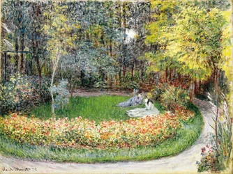 Im Garten, 1875