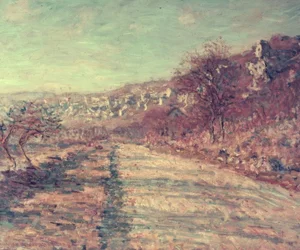 Die Straße von La Roche-Guyon
