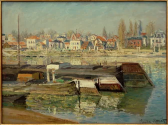 Die Seine in Asnières