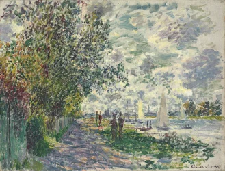 Das Ufer von Petit-Gennevilliers, 1875