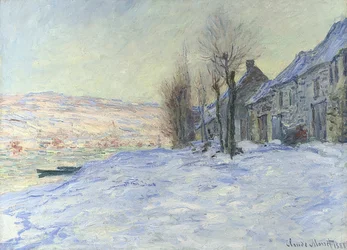 Lavacourt unter Schnee