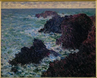 Die Felsen von Belle-Ile, die wilde Küste