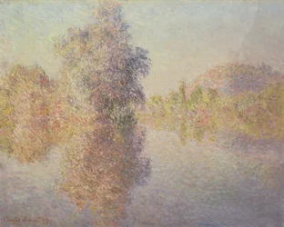 Morgen an der Seine in Giverny