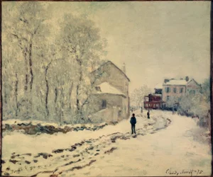 Schnee in Argenteuil