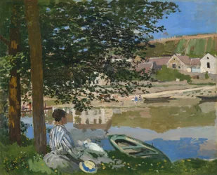 Am Ufer der Seine, Bennecourt, 1868.