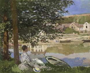 Am Ufer der Seine, Bennecourt, 1868