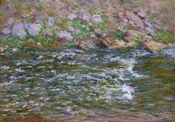 Stromschnellen an der Petite Creuse bei Fresselines, 1889