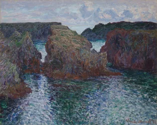 Felsen bei Port-Goulphar, Belle-Île, 1886