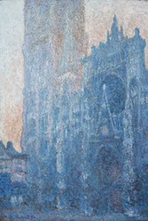 Kathedrale von Rouen, Portal, Morgenlicht