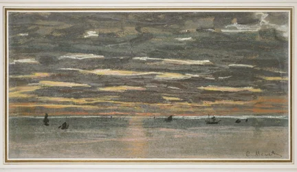 Sonnenuntergang auf See, 1865-1870