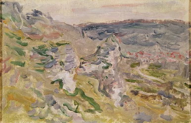 Die Chantemerle-Hügel nahe Vétheuil, 1881