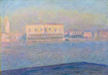 Der Dogenpalast von San Giorgio Maggiore aus gesehen, 1908