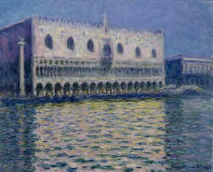 Der Dogenpalast in Venedig