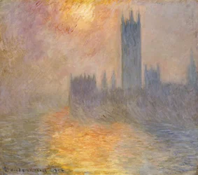 Das Parlament, Sonnenuntergang, 1904