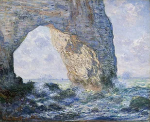 Die Manneporte (Étretat), 1883