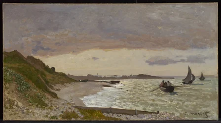 Die Küste bei Sainte-Adresse