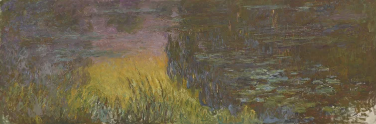 Die Seerosen - Untergehende Sonne, 1914-1926
