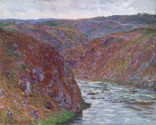 Tal der Creuse (Grauer Tag)