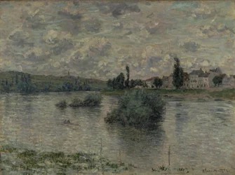 Blick auf die Seine, Lavacourt, 1880