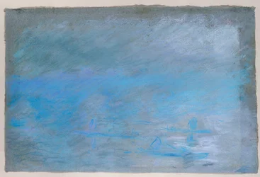 Waterloo-Brücke, Nebel