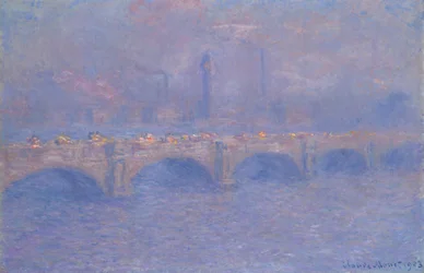 Waterloo-Brücke, Sonnenlichteffekt, 1903