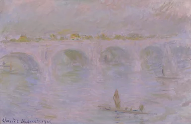 Waterloo-Brücke in London, 1902