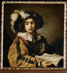 Le jeune chanteur