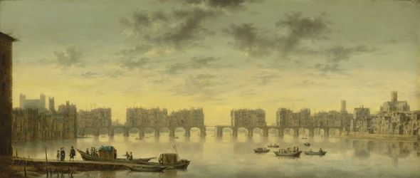 Die alte Londoner Brücke