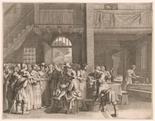 Die Verlobung, Tafel 14 aus Pastorales
