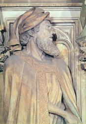 Der Mosesbrunnen: Daniel (Detail)