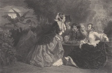 Die Töchter des Teufels Die Kreatur, ca. 1848-62