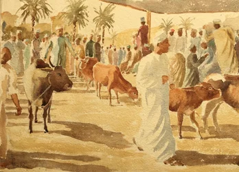 Viehmarkt, Nizwa, Oman (2), 2018